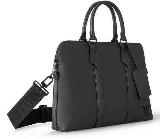 Louis Vuitton Takeoff Briefcase in Black — view 2