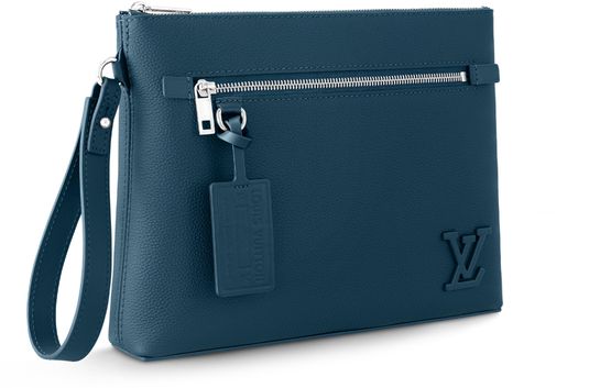 Louis Vuitton Takeoff Pouch in Dark Blue — view 2