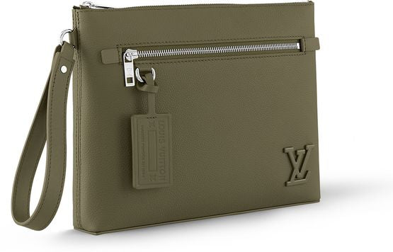 Louis Vuitton Takeoff Pouch in Khaki — view 2