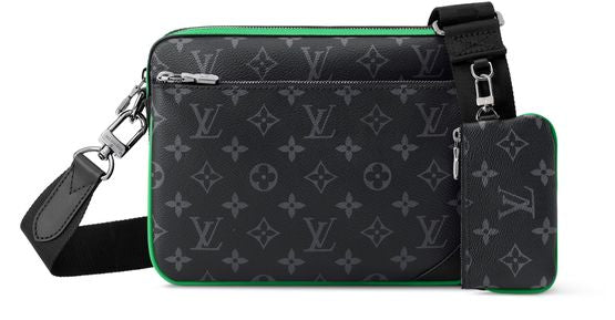 Louis Vuitton Trio Messenger in Black — view 1