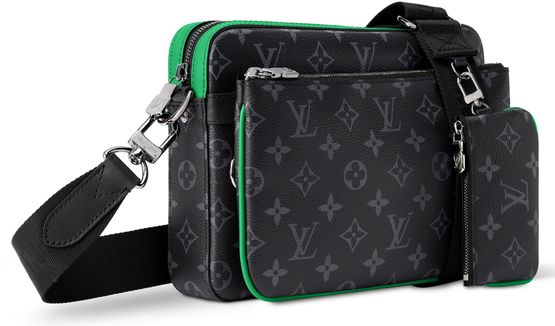 Louis Vuitton Trio Messenger in Black — view 2