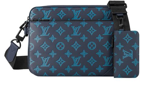 Louis Vuitton Trio Messenger in Dark Blue — view 1