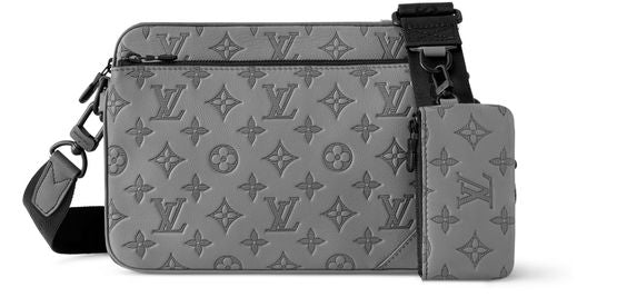 Louis Vuitton Trio Messenger in Grey — view 1