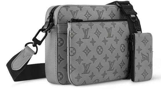 Louis Vuitton Trio Messenger in Grey — view 2