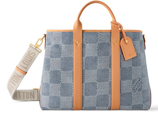 Louis Vuitton Weekend Tote in Dark Blue — view 1