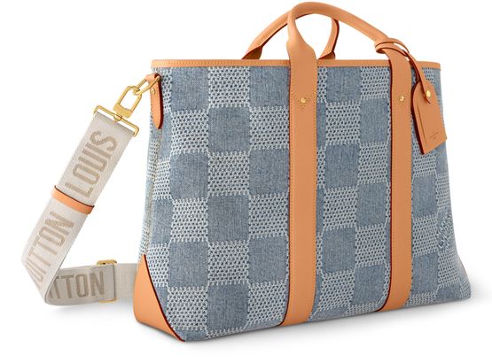 Louis Vuitton Weekend Tote in Dark Blue — view 2