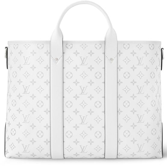 Louis Vuitton Weekend Tote NM in White — view 3