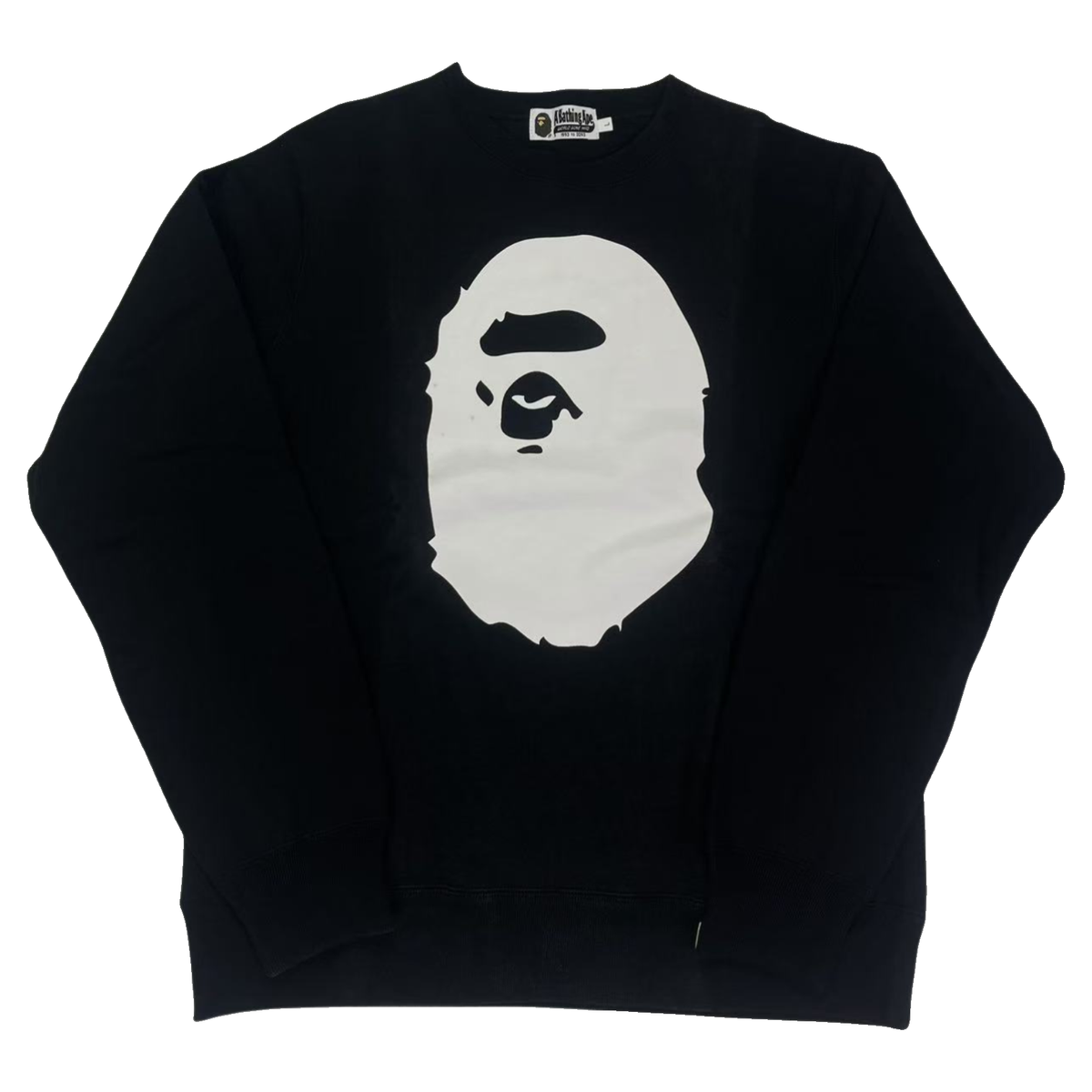 BAPE Ape Head Crewneck Sweatshirt – Black