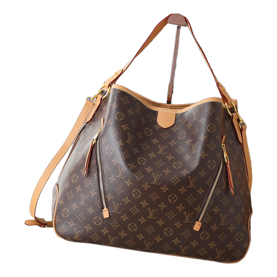 Louis Vuitton Monogram Shoulder Bag – Brown / tan trim
