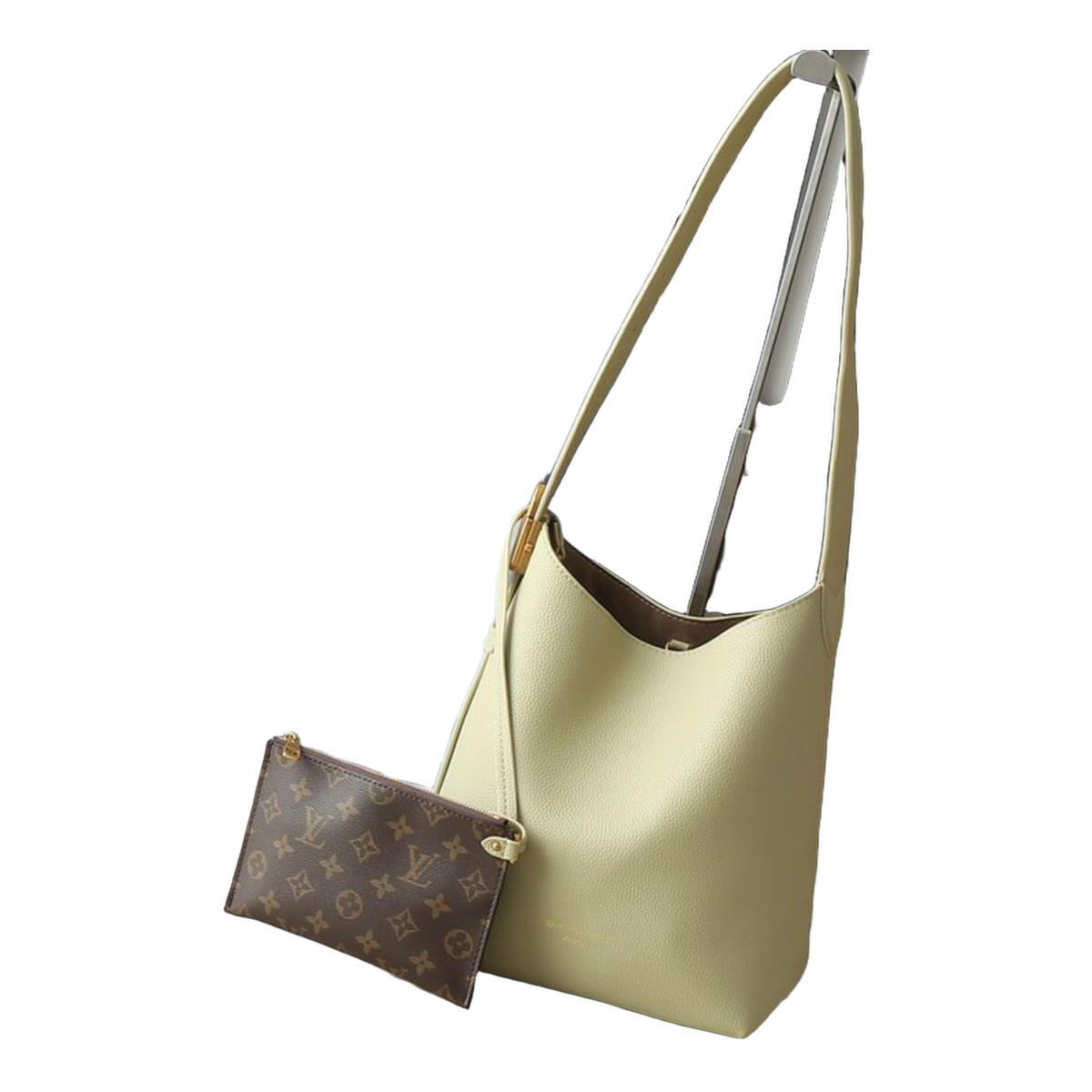Louis Vuitton Slouchy Hobo Shoulder Bag – Pale Olive Green
