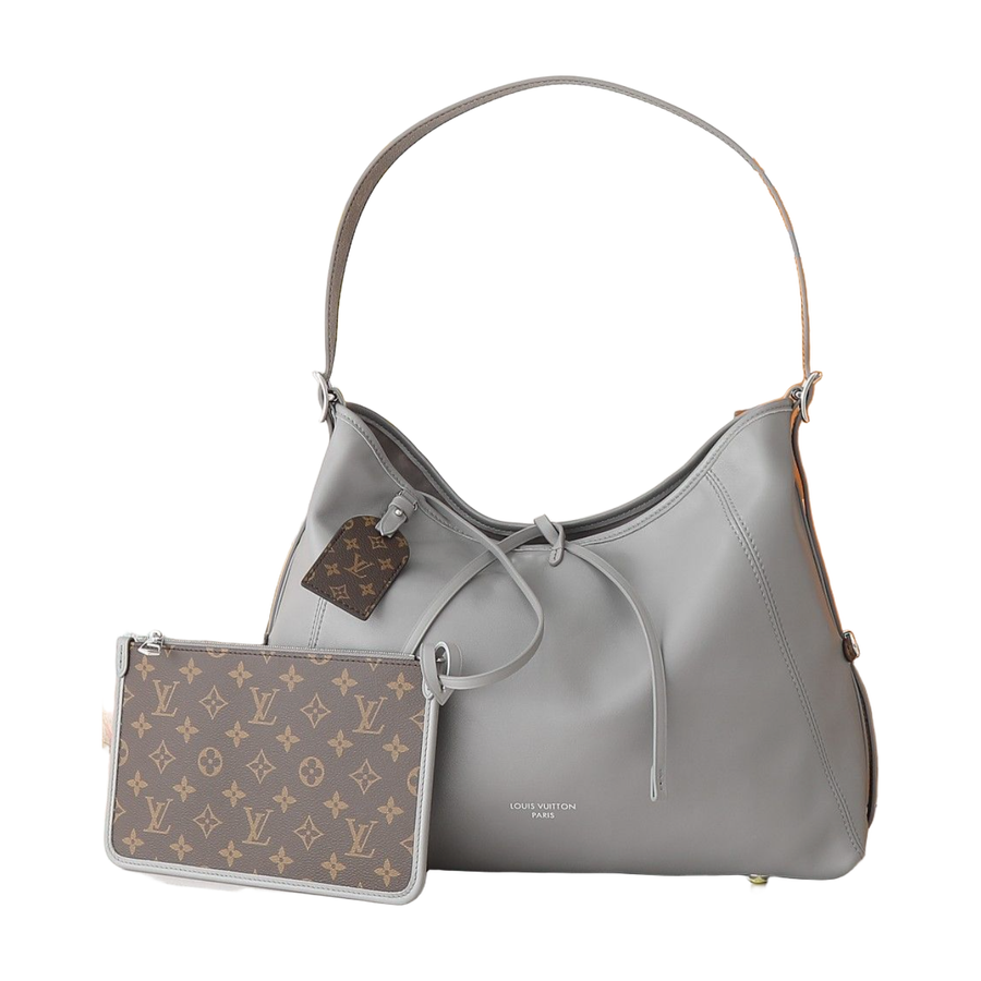 Louis Vuitton Slouchy Hobo Shoulder Bag – Gray