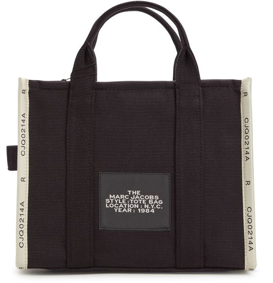 Marc Jacobs The Jacquard Medium Tote Bag in Black — view 3