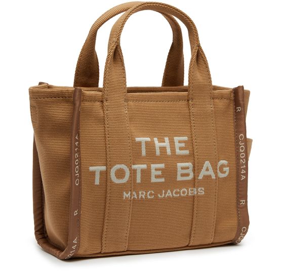 Marc Jacobs The Jacquard Small Tote Bag in Camel — view 2