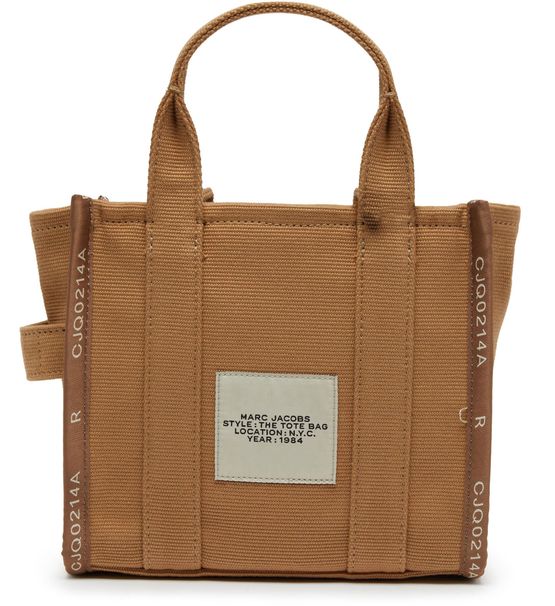 Marc Jacobs The Jacquard Small Tote Bag in Camel — view 3