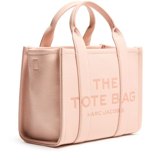 Marc Jacobs The Leather Small Tote Bag in Rose — view 2