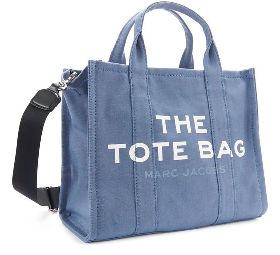 Marc Jacobs The Medium Tote Bag in Blue Shadow — view 2