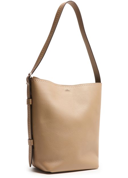 Max Mara Archetipo shoulder bag in Fango — view 2