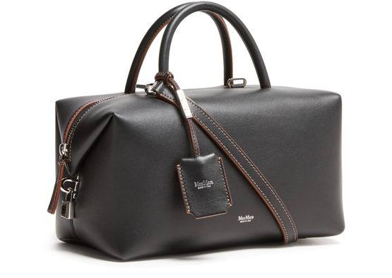 Max Mara Boston medium handbag in Nero — view 2