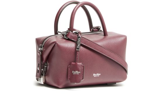 Max Mara Boston small handbag in Bordeaux — view 2