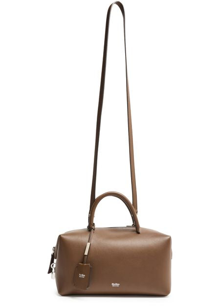 Max Mara Holdall handbag in Marrone Scuro — view 4