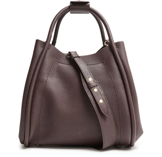 Max Mara Marine handbag in Bordeaux — view 3