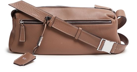 Max Mara Skippers shoulder bag in Marrone — view 3