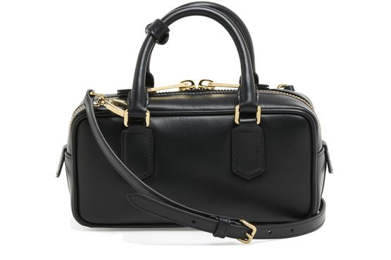 Miu Miu Arcadie leather bag in Nero — view 3