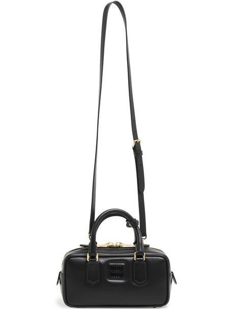 Miu Miu Arcadie leather bag in Nero — view 4