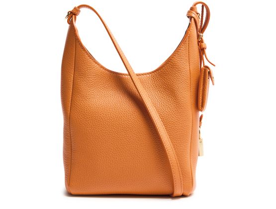 Miu Miu Leather shoulder bag in Gerbera/Oliva — view 3