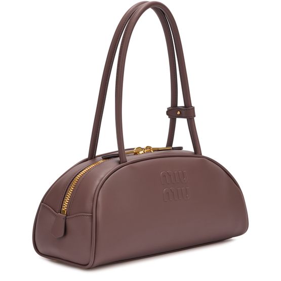 Miu Miu Medium-sized Beau half-moon leather bag in Radica — view 2
