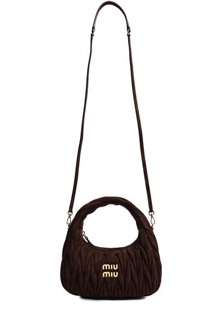 Miu Miu Wander suede bag in Sabbia — view 4