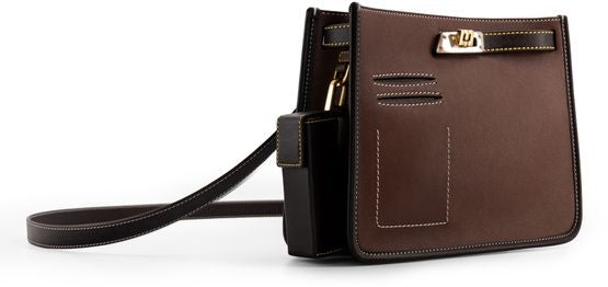 Mlouye Juno shoulder bag in Espresso — view 2