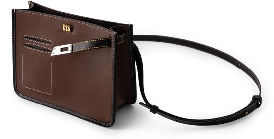 Mlouye Juno shoulder bag in Espresso — view 4