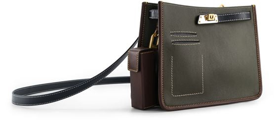 Mlouye Juno shoulder bag in Hunter Green — view 2
