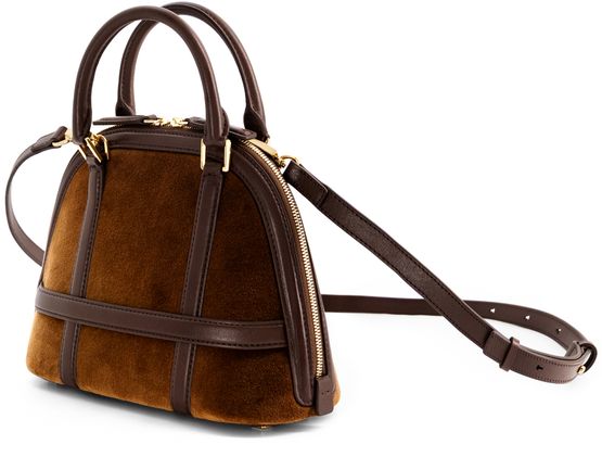 Mlouye Mini 12 handbag in Velvet Caramel — view 2