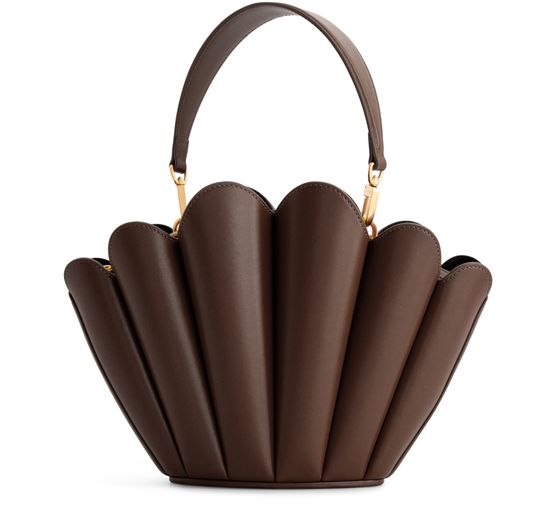 Mlouye Seashell crossbody bag in Espresso — view 1