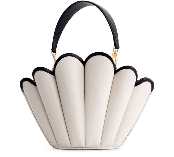 Mlouye Seashell crossbody bag in Off White — view 1