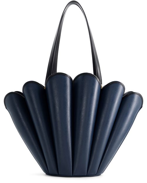 Mlouye Seashell tote bag in Navy — view 3