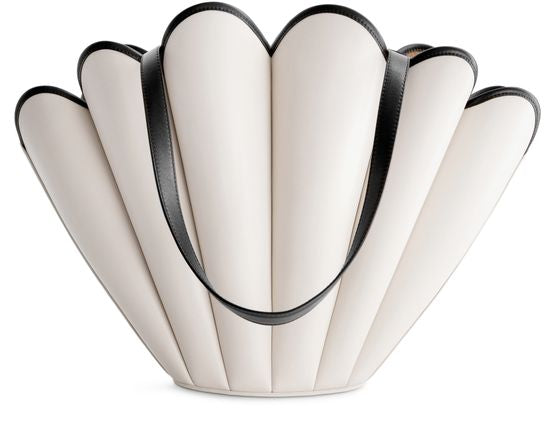 Mlouye Seashell tote bag in Off White — view 3