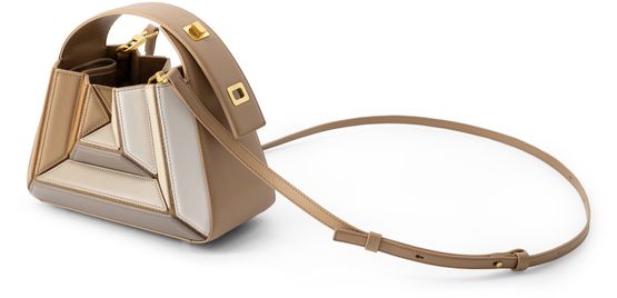 Mlouye Sera Mia crossbody bag in Milky — view 3