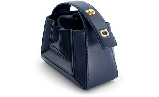Mlouye Sera Mia crossbody bag in Navy — view 2