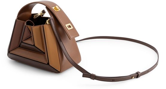 Mlouye Sera Mia crossbody bag in Praline — view 4