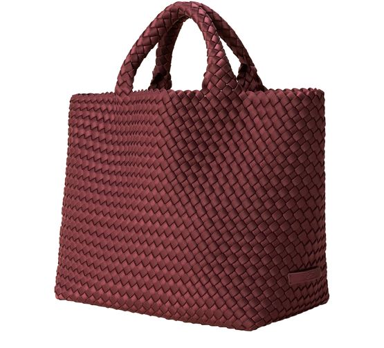Naghedi Medium St Barths tote bag in Bordeaux — view 2