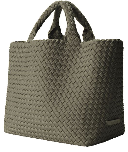 Naghedi Medium St Barths tote bag in Olea — view 2