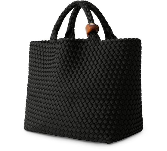 Naghedi Medium St Barths tote bag in Onyx — view 2