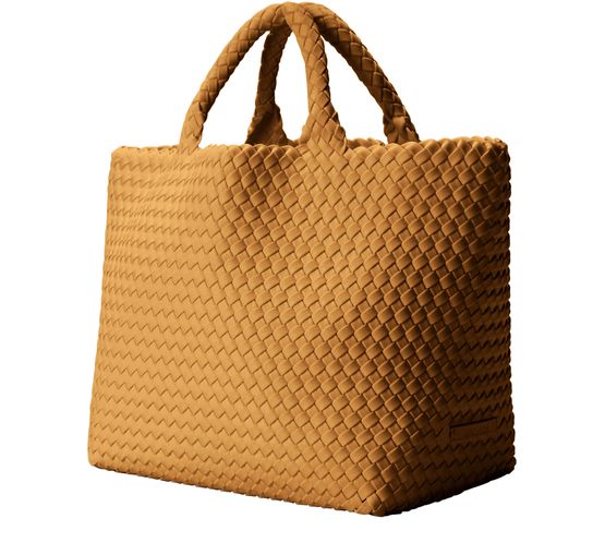 Naghedi Medium St Barths tote bag in Turmeric — view 2