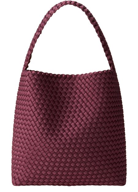 Naghedi Nomad medium hobo bag in Bordeaux — view 1