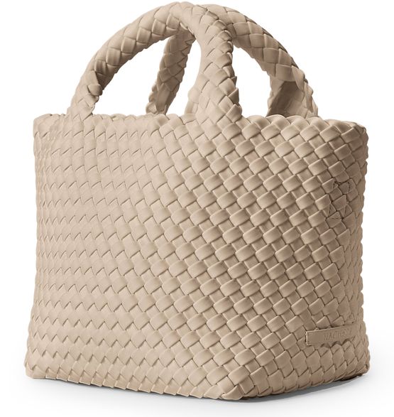 Naghedi Small St Barths tote bag in Ecru — view 2