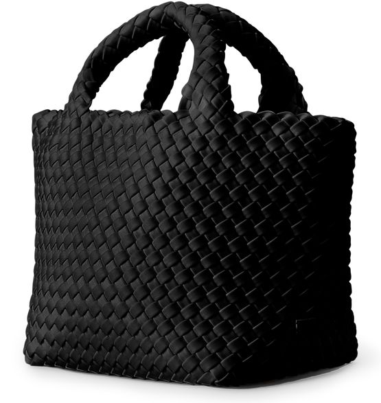 Naghedi Small St Barths tote bag in Onyx — view 2