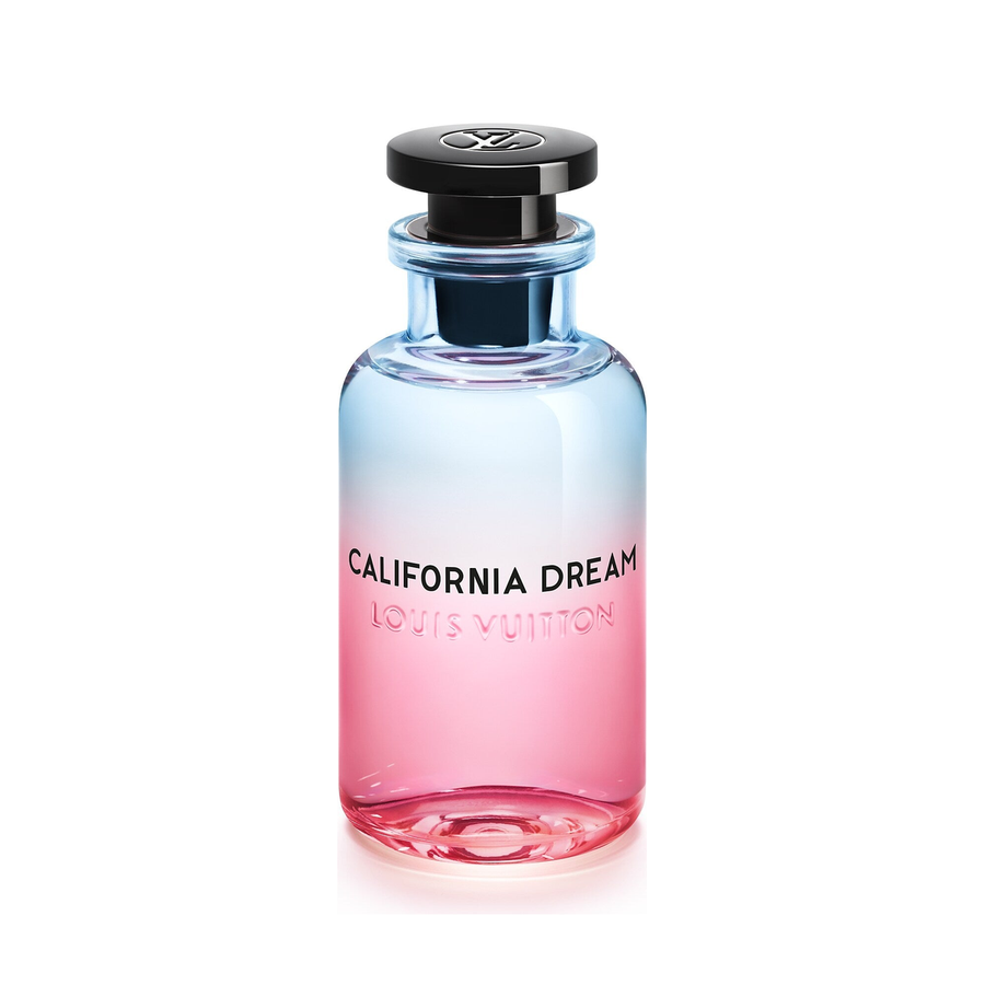 Louis Vuitton California Dream Eau de Parfum 100ml bottle on white background